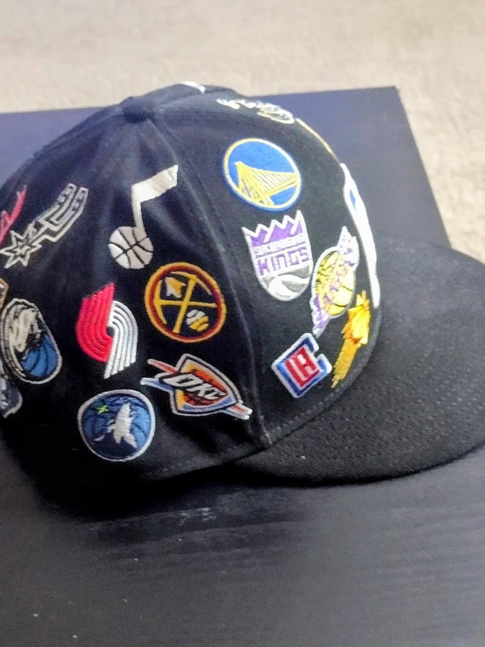 NBA Teams Logos All Over Emblems: Official Cap $25